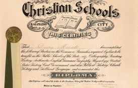1918 Diploma